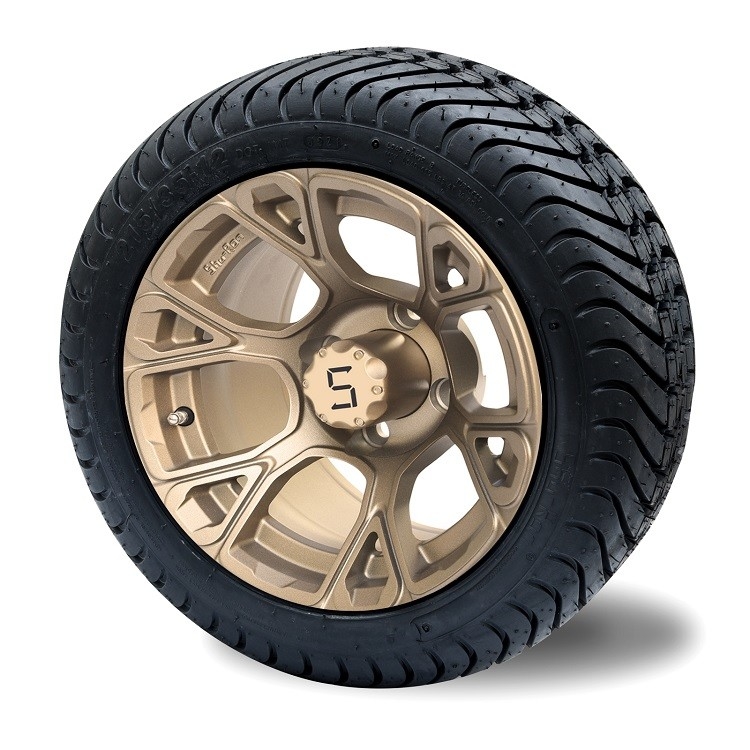 Bộ bánh và lốp xe golf 12 inch Combo 215/35-12 4PLY Đánh giá Đã được DOT phê duyệt