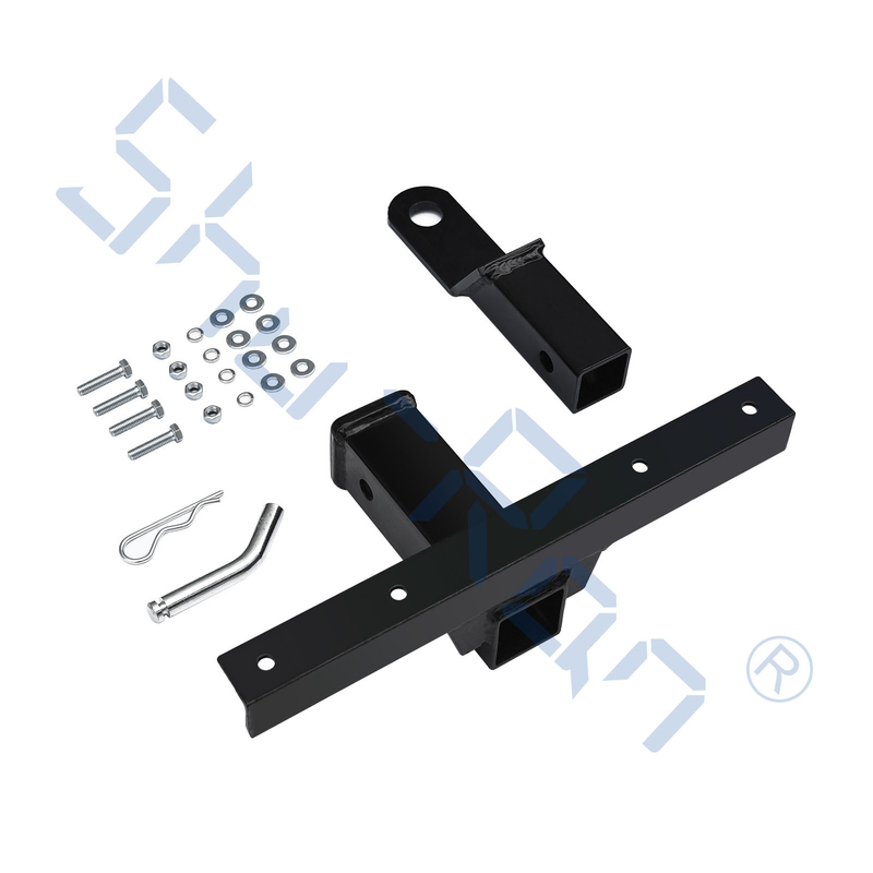 Đen Thép Golf Cart Hitch Heavy Duty Bumper Hitch Cho Yamaha G14-G22