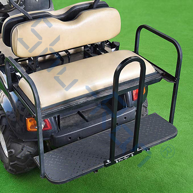 Universal U Shape Golf Cart ghế sau an toàn Grab Bar Màu đen 30x11.8x1 inch