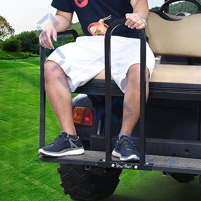 Universal U Shape Golf Cart ghế sau an toàn Grab Bar Màu đen 30x11.8x1 inch