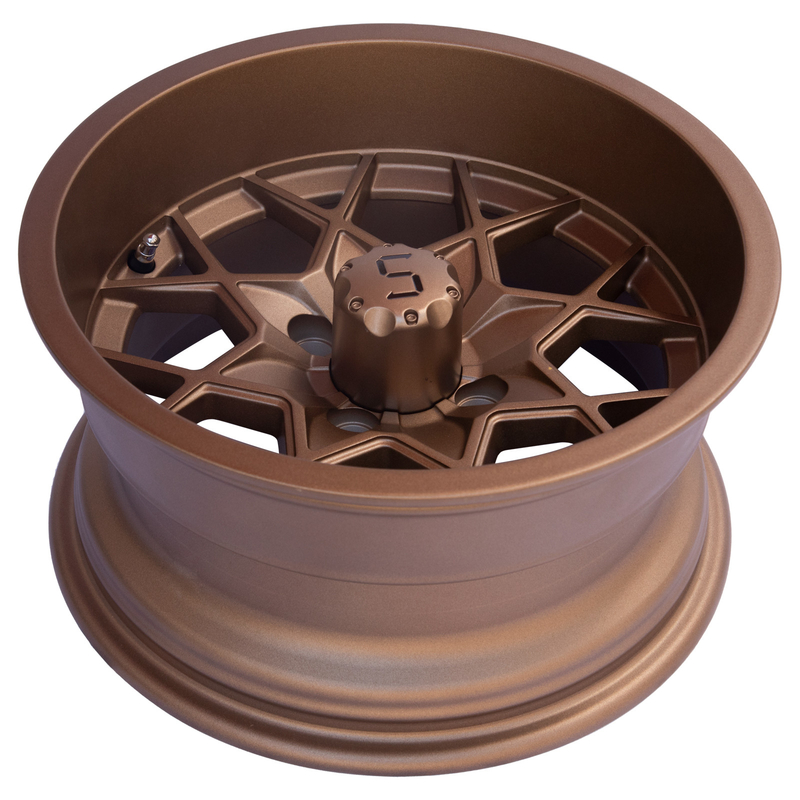 12 / 14 Inch đồng Golf Cart bánh xe nhôm 4X4 Bolt Mô hình -25 ET 101.6 PCD