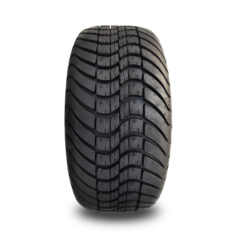 Bánh xe và lốp xe golf cart 12 inch bằng nhôm màu Đỏ / Đen bóng 215/35-12