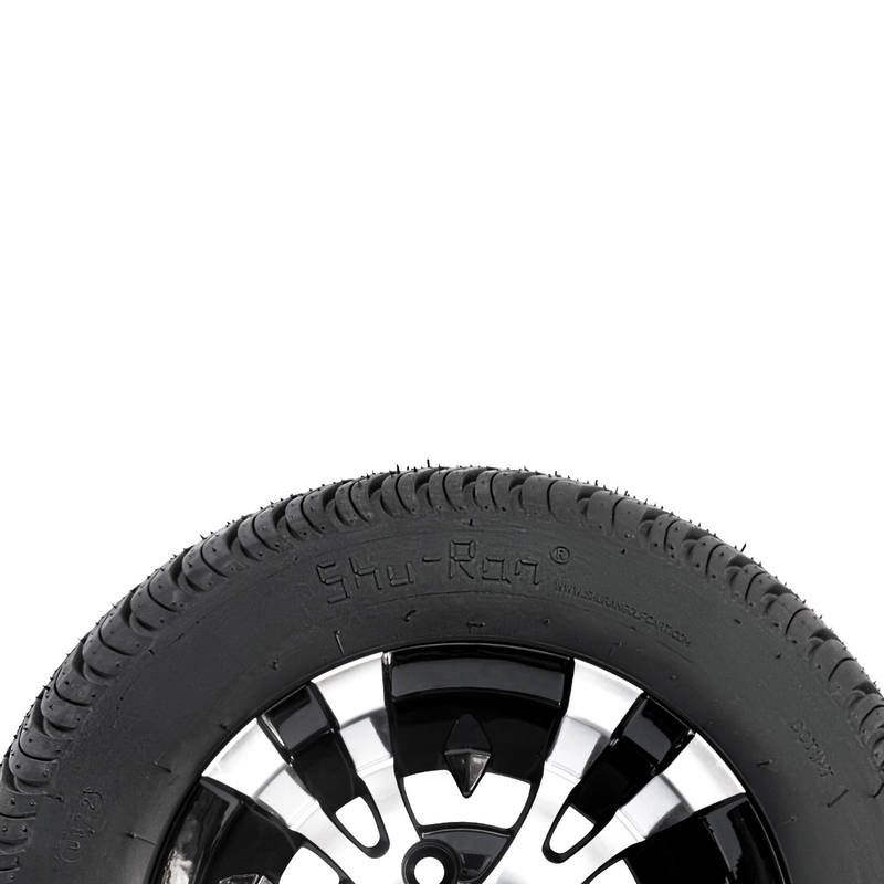 10 Inch Golf Cart Wheel Và 205/50-10 DOT Street Lốp Combo -25 Offset 4x4 Bolt (101.6mm)