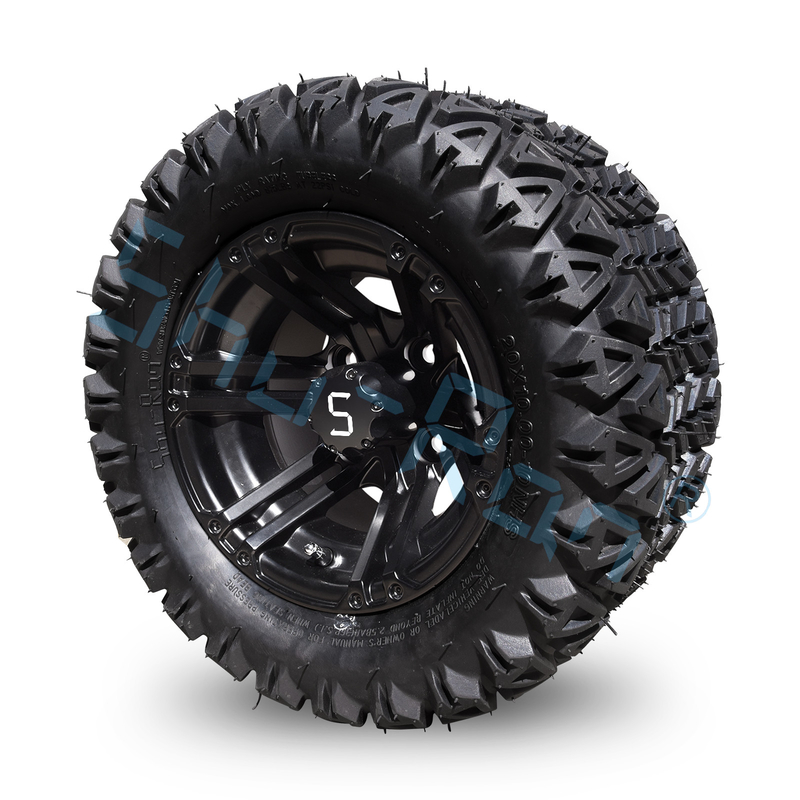 20 * 10-10 tất cả các địa hình xe gôn lốp và bánh xe hợp kim nhôm 10 inch 4 PLY Tubeless