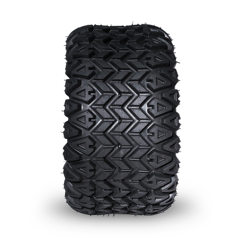 Bánh và lốp xe golf 10 inch, combo 20×10-10 ATV, phay/Đen bóng