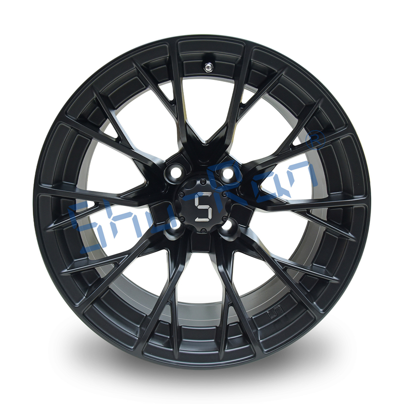 Shuran New 14' Rims Matte Black Aluminum Golf Cart Wheel 14x7 Toàn cầu 4 Bolt Pattern