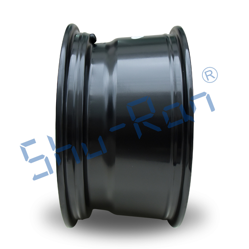 Shuran New 14' Rims Matte Black Aluminum Golf Cart Wheel 14x7 Toàn cầu 4 Bolt Pattern