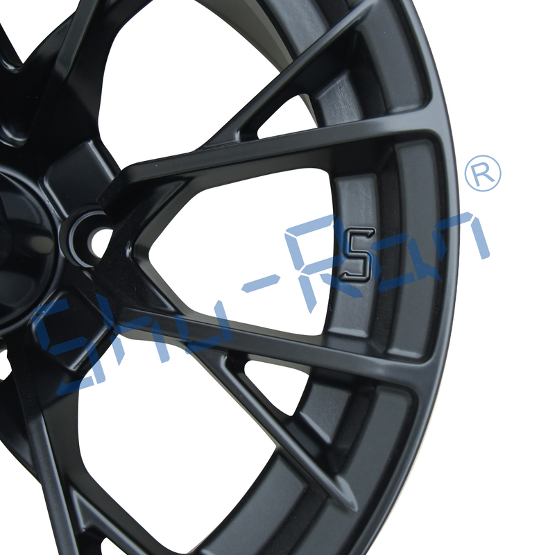 Shuran New 14' Rims Matte Black Aluminum Golf Cart Wheel 14x7 Toàn cầu 4 Bolt Pattern