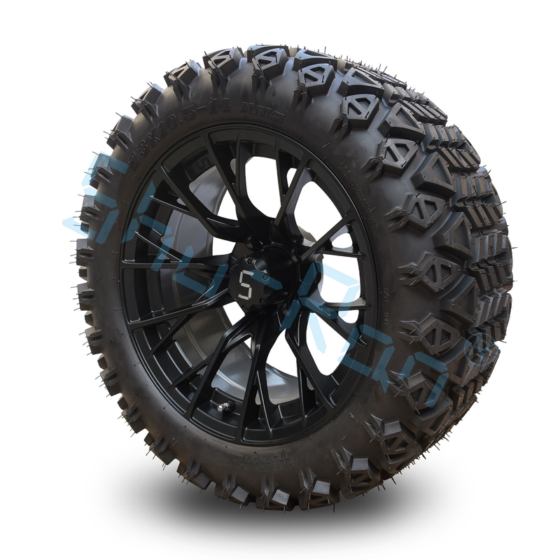 Shu Ran 14 Inch xe gôn bánh và lốp xe có lốp DOT 101.6 PCD 4x4 Bolt Pattern