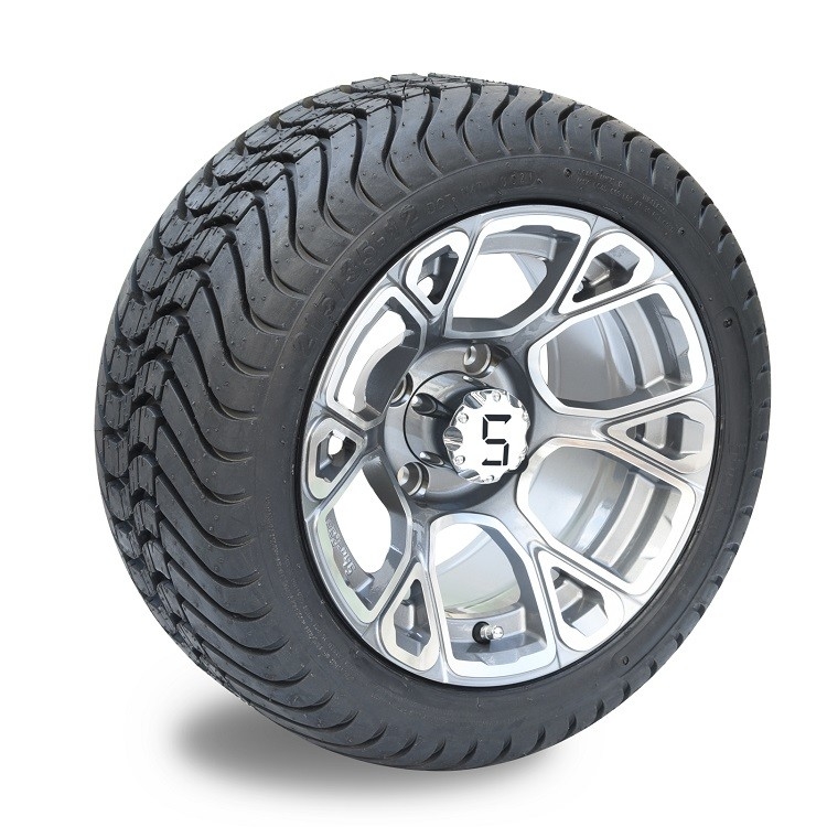 Golf Cart 12' 'Aluminium hợp kim bánh xe và 215/35-12 DOT đường phố lốp lốp lốp lốp lốp lốp lốp lốp lốp lốp lốp lốp lốp