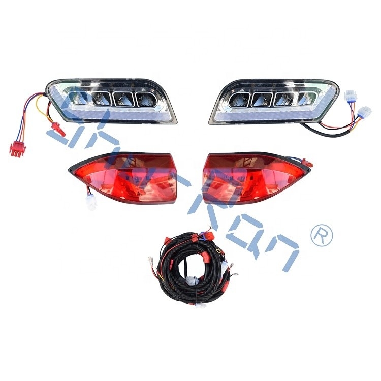 Golf Cart Deluxe LED Light Kit cho Club Car Tempo với đèn đổi RGB