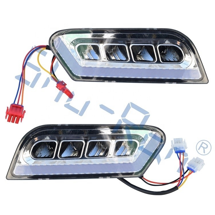 Golf Cart Deluxe LED Light Kit cho Club Car Tempo với đèn đổi RGB