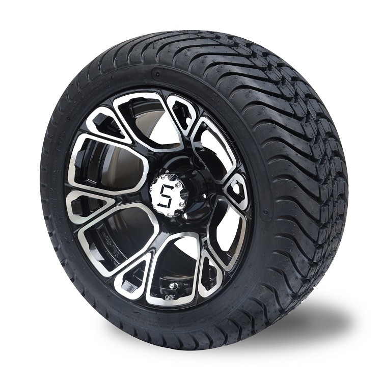 12 '' Máy chế / bóng đen xe gôn và 215/35-12 Low Profile DOT Street Lốp