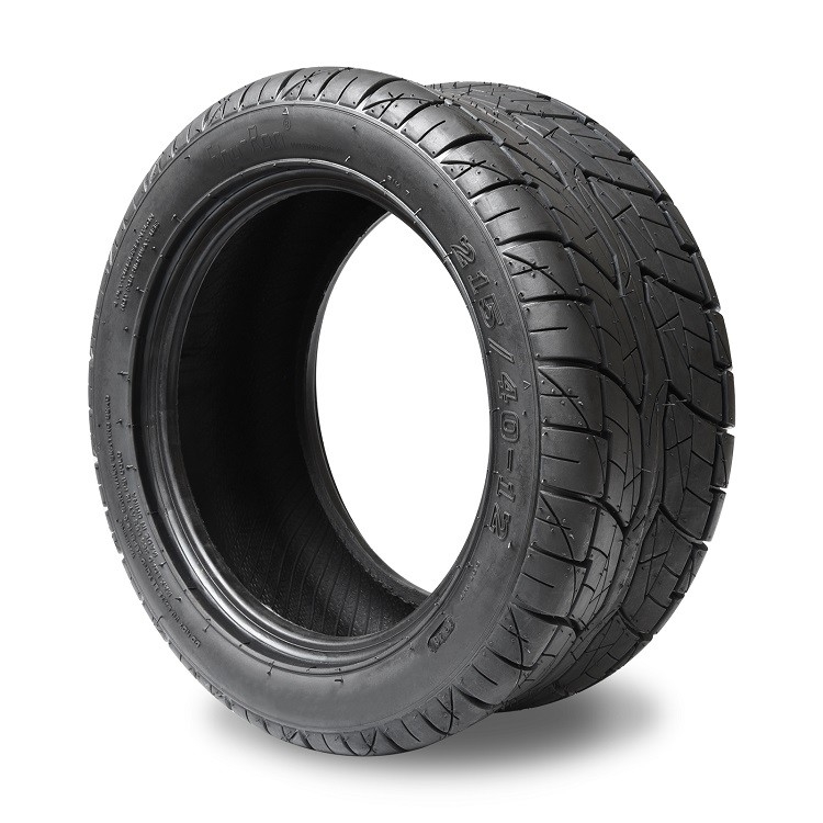 Golf Cart 215/40-12 Street Tubeless Lốp tương thích với bánh xe 12 inch (Không cần nâng)