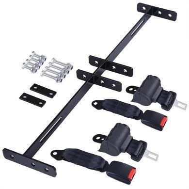 2 Thang xe Golf Universal có thể kéo lại và dây an toàn