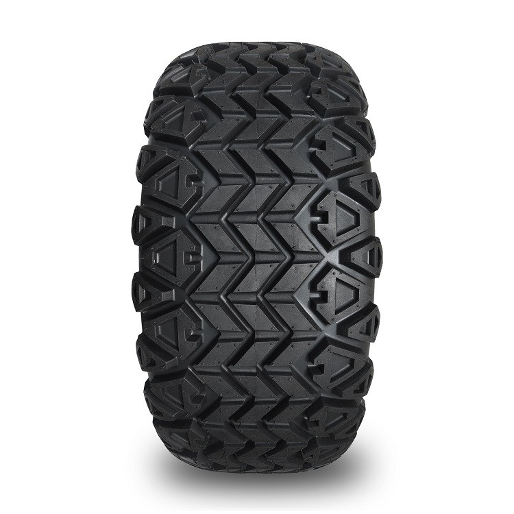 Golf Cart 14'' Đen / trắng và 22x10-14' Tất cả lốp xe địa hình, bánh xe đậu và trung tâm Caps bao gồm