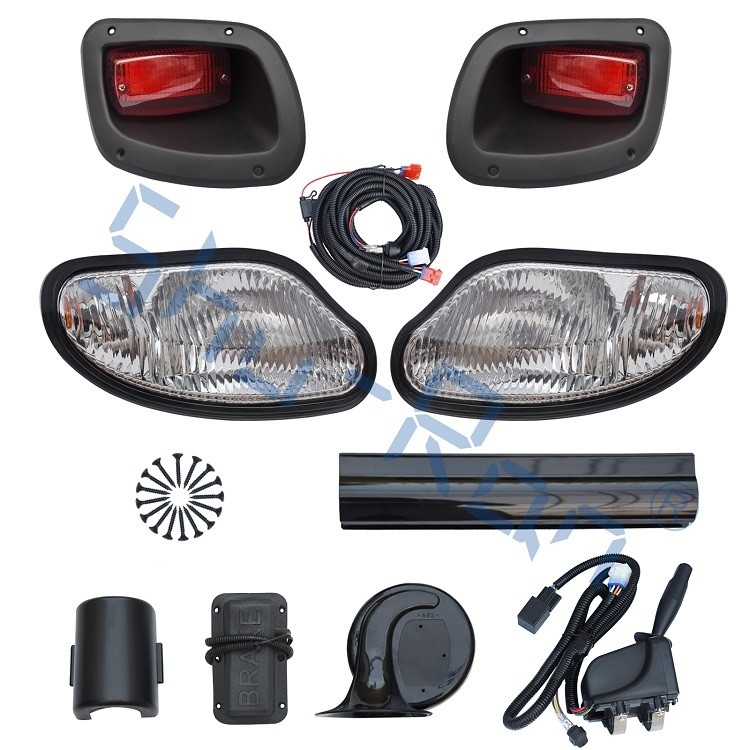 Golf Cart Deluxe Halogen Light Kit phù hợp với EZGO Freedom TXT 2014-up với Turn Signal Kit