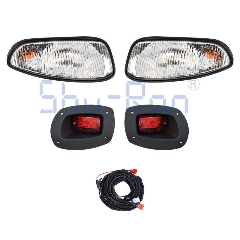 EZGO RXV Golf Cart Basic Street Legal Halogen Light KIT với đèn đuôi LED