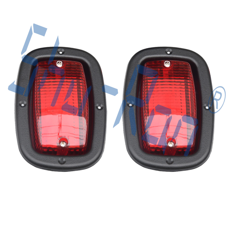 Golf Cart Halogen đèn pha và LED Red Taillight Kit tương thích với Club Car DS