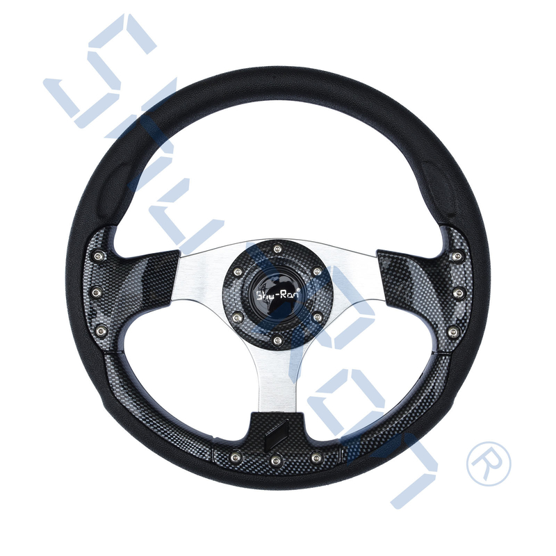 Golf Cart Racing Carbon Fiber Steering Wheel cho xe câu lạc bộ, EZGO, và Yamaha