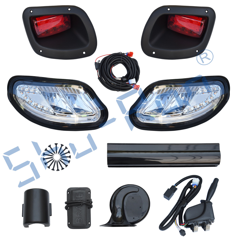 Bộ Đèn LED Deluxe cho Xe Golf Phù Hợp với EZGO Freedom TXT 2014-Up (Xăng & Điện) Với Bộ Nâng Cấp Đèn Deluxe Phổ Thông