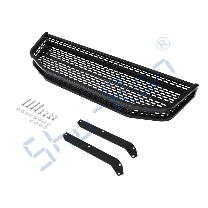 Thùng đất sét/Hộp hàng phía trước có giá đỡ để lắp cho xe golf Club Car, EZGO và Yamaha