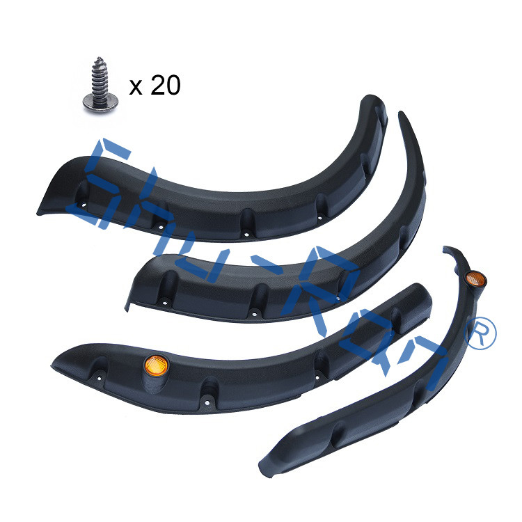 Các phụ kiện xe gôn- Plastic Golf Cart Fender Flare For Club Car Precedent, Set Of 4