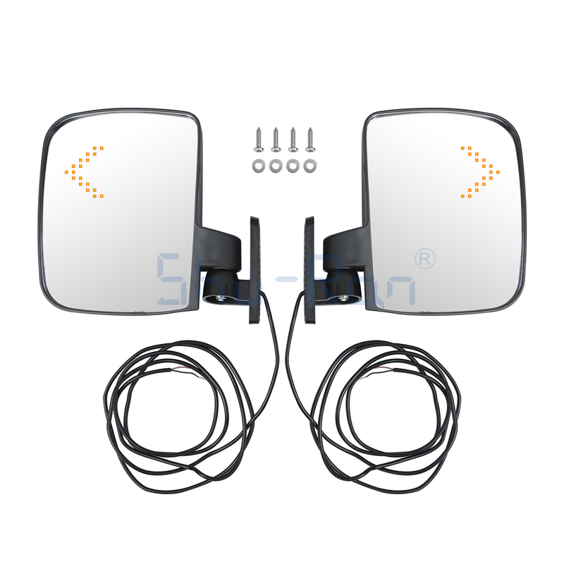 Gương chiếu hậu LED bên hông xe golf đa năng / Gương chiếu hậu cho Club Car, Ezgo, Yamaha