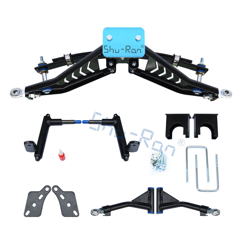 Club Car 6 inch Heavy Duty Đen Thép Golf Cart A-Arm Lift Kit